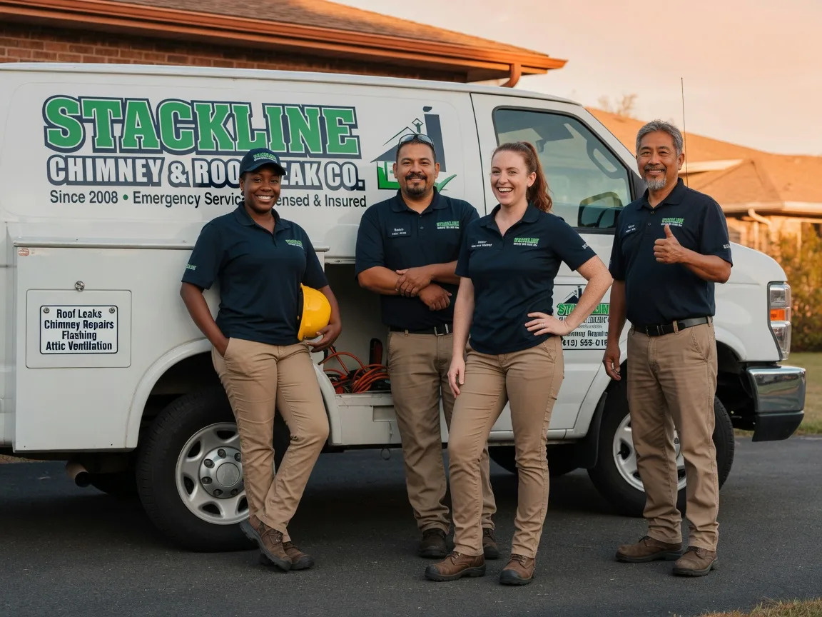 Chimney flashing repair company in Isabella, MN